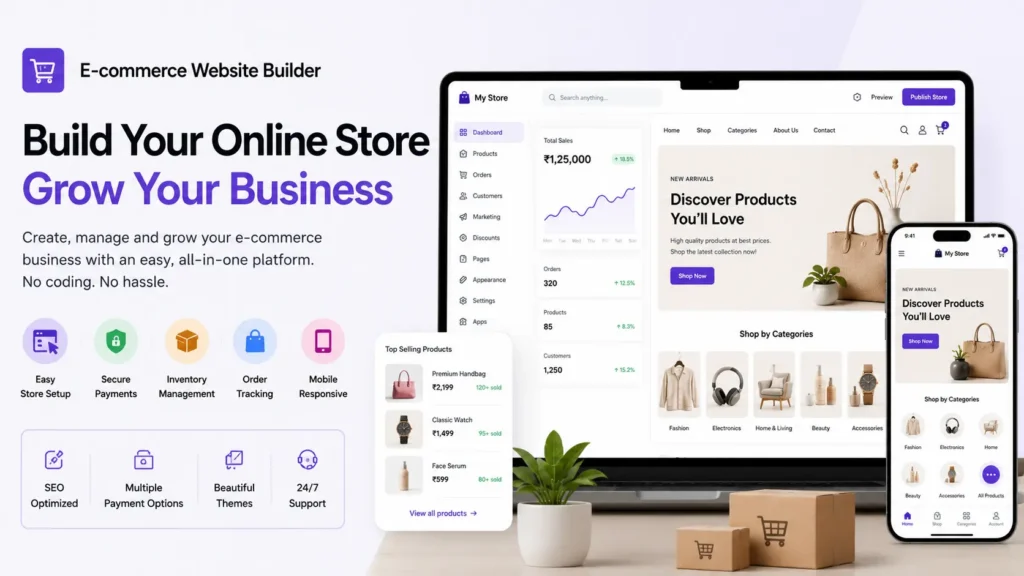 Best Ecommerce Website Builder for Small Businesses