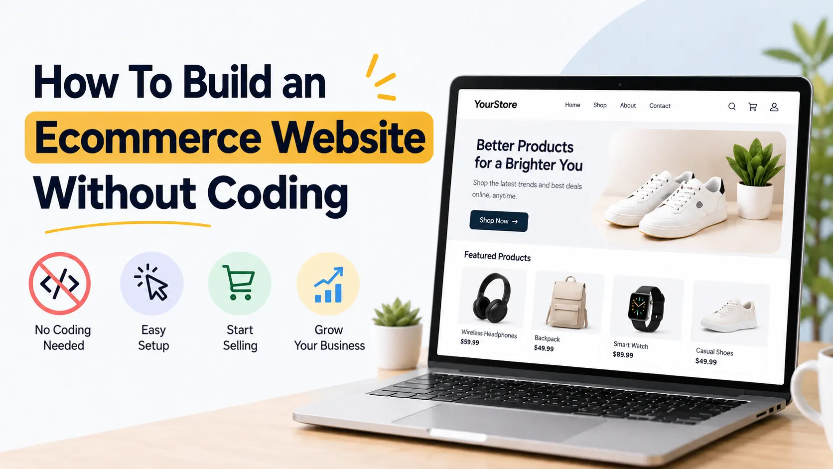 How To Build an Ecommerce Website Without Coding